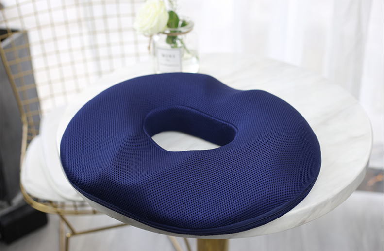 Ergonomic Memory Foam Seat Cushion | Tailbone & Back Support for Office, Car & Home