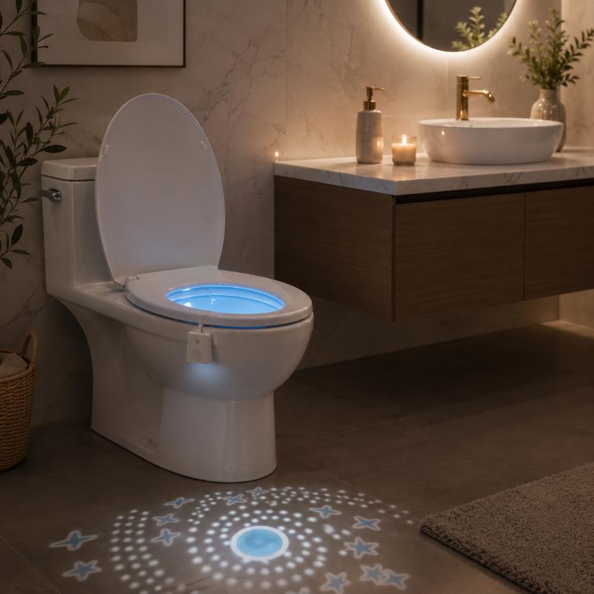 Rechargeable Toilet Small Induction Night Lamp Home Decor