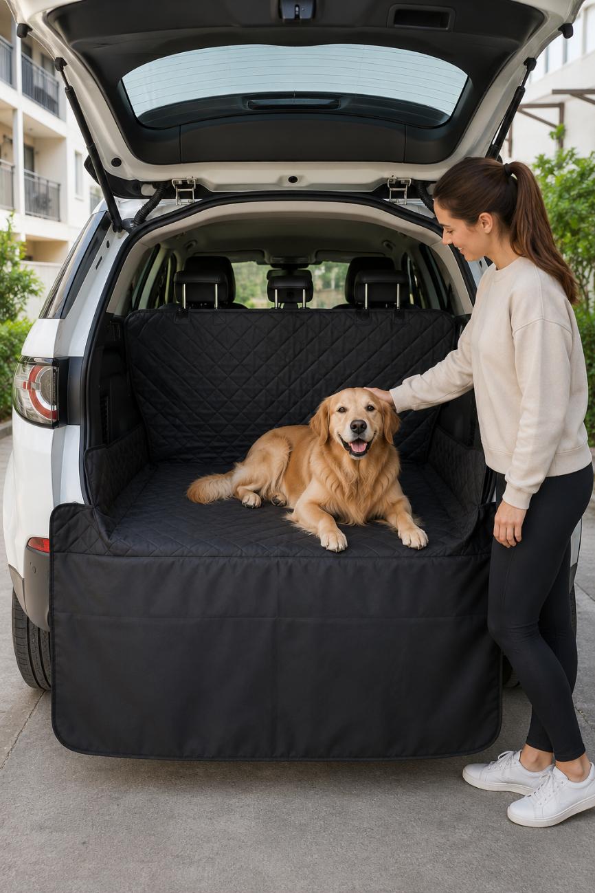 Waterproof Pet Car Seat & Trunk Protector Mat